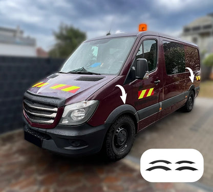🔥 Protezione passaruota adatto per MERCEDES Sprinter dal 2014 al 2018 🔥