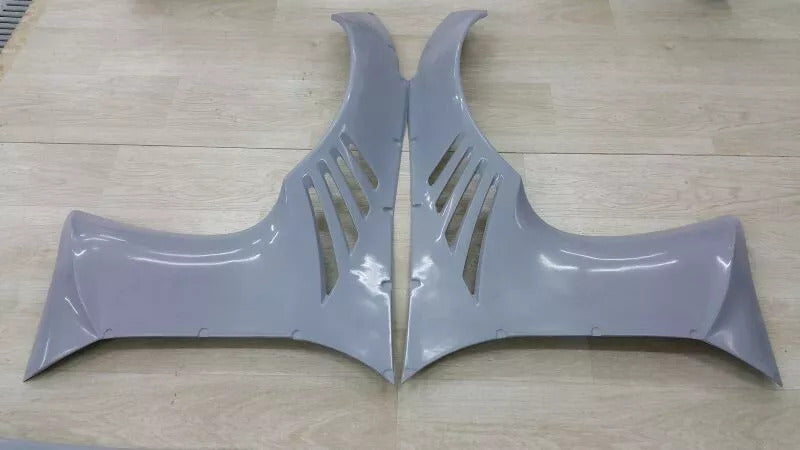 💫 Parafanghi Anteriori Wide Body +50mm per Nissan 350Z – Vetroresina Rinforza💫