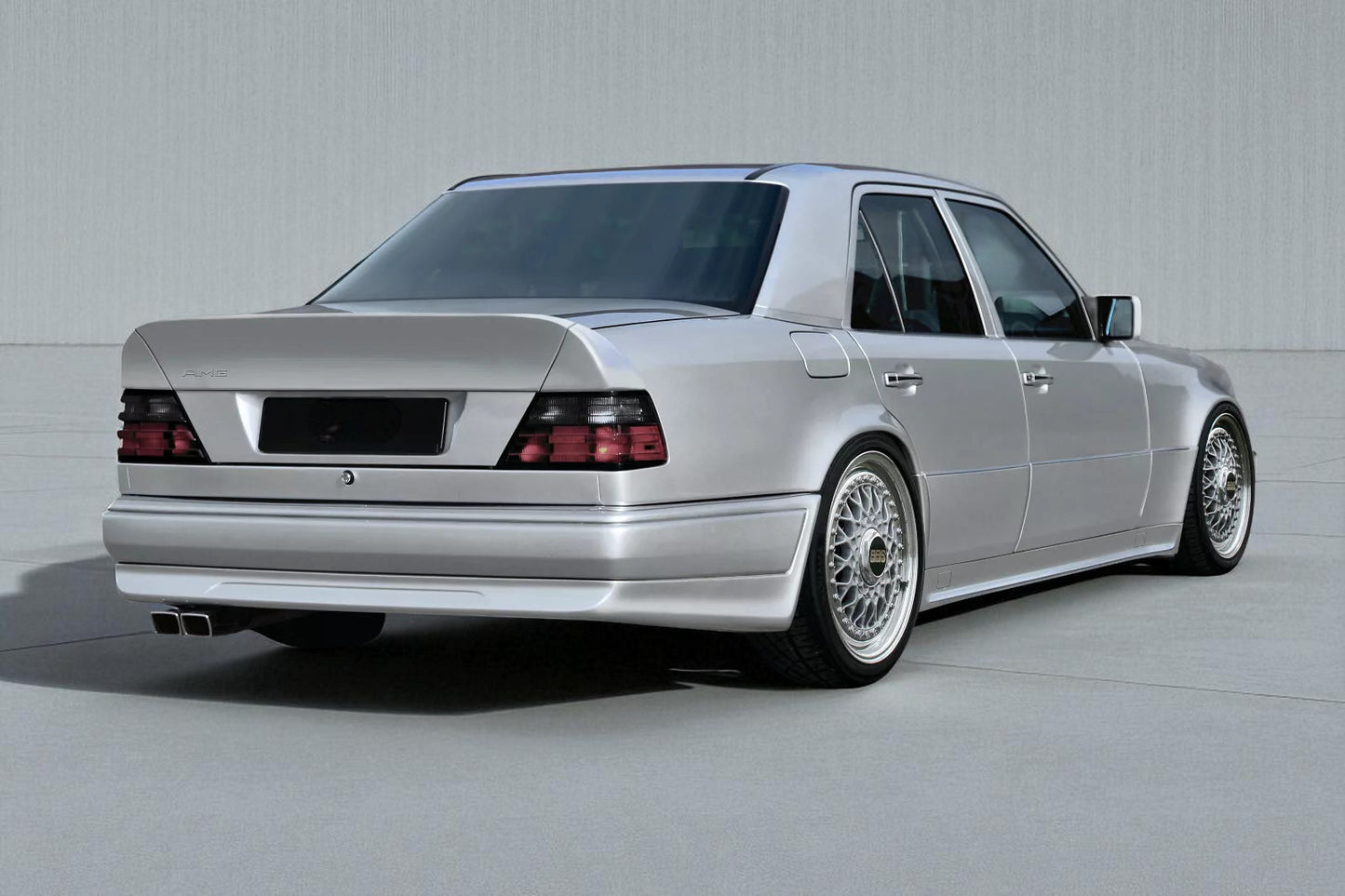 💫Paraurti Posteriore Look AMG per Mercedes Classe E W124 (1985–1995) – Stile 💫