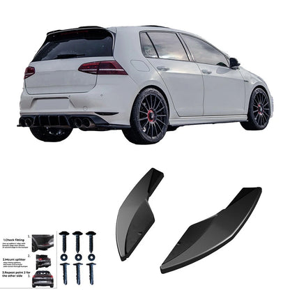 🔥 Alette Collo Coda adatto per VW Golf Mk7 R dal 2013 al 2016 v3 2 pz 🔥