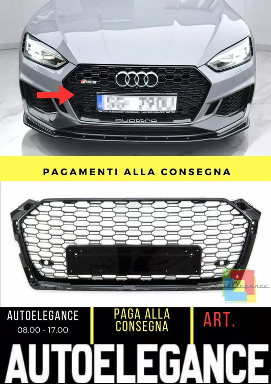 ❤️ Griglia adatto per Audi A5 (F5) Coupe Cabrio Sportback (2016-2019) ❤️