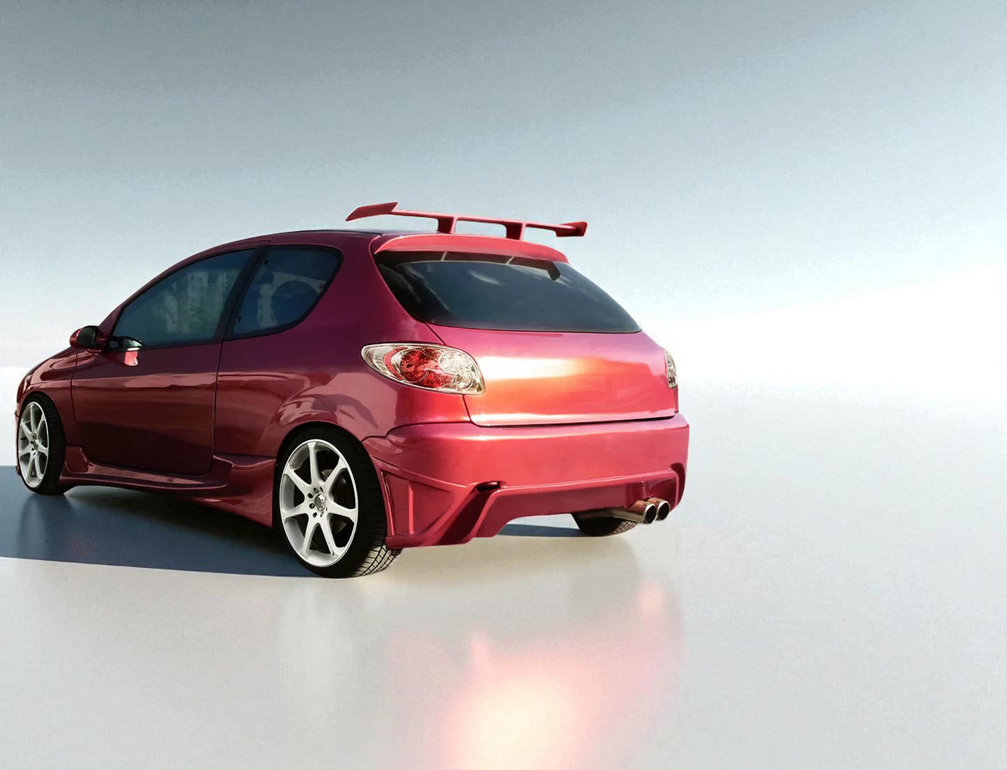 💫 Kit Carrozzeria Sportivo per Peugeot 206 (1998–2012) – Paraurti Anteriore💫