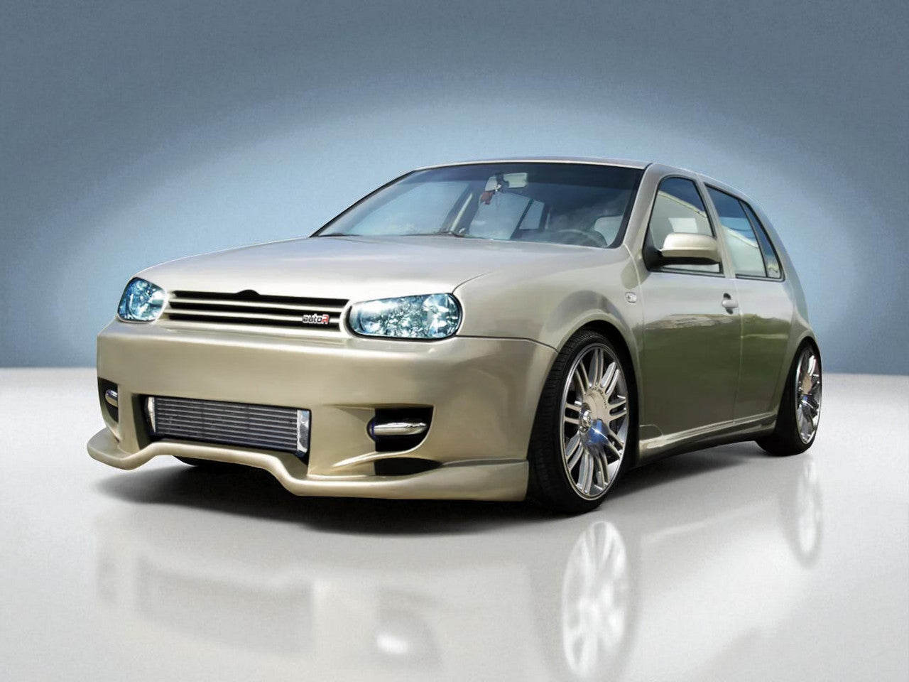 💫 Paraurti Anteriore per VW Golf 4 (1997–2003) – Ricambio Sportivo / OEM Look💫