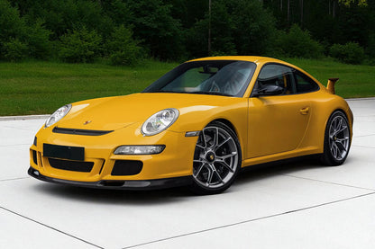 💫 Paraurti Anteriore Porsche 911 997 GT3 GTRS Turbo V2 – Look Sportivo in ABS💫