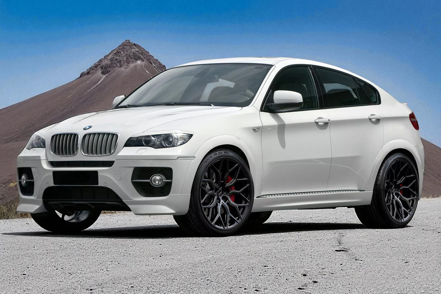 💫Bodykit Wide per BMW X6 E71 (2008–2014) – Allargamenti Parafanghi 💫