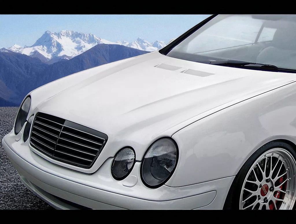 💫Cofano Motore in Vetroresina per Mercedes CLK W208 – Nuovo – Ricambio💫