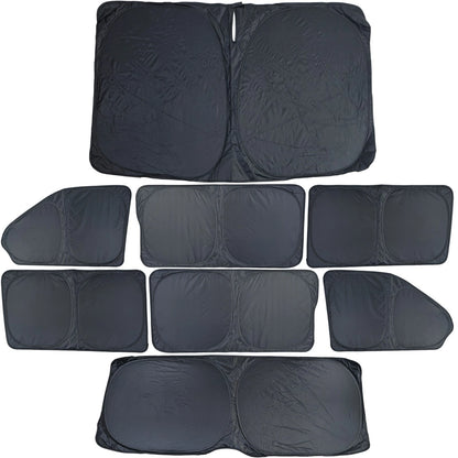 💫Set Parasole Oscuranti (8 Pezzi) per VW Bus Transporter T5 / T6 (2003–2019)💫