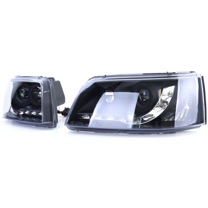 💫Faro Anteriore per VW Transporter T5 (2003–2009) con Luce diurna a LED 💫