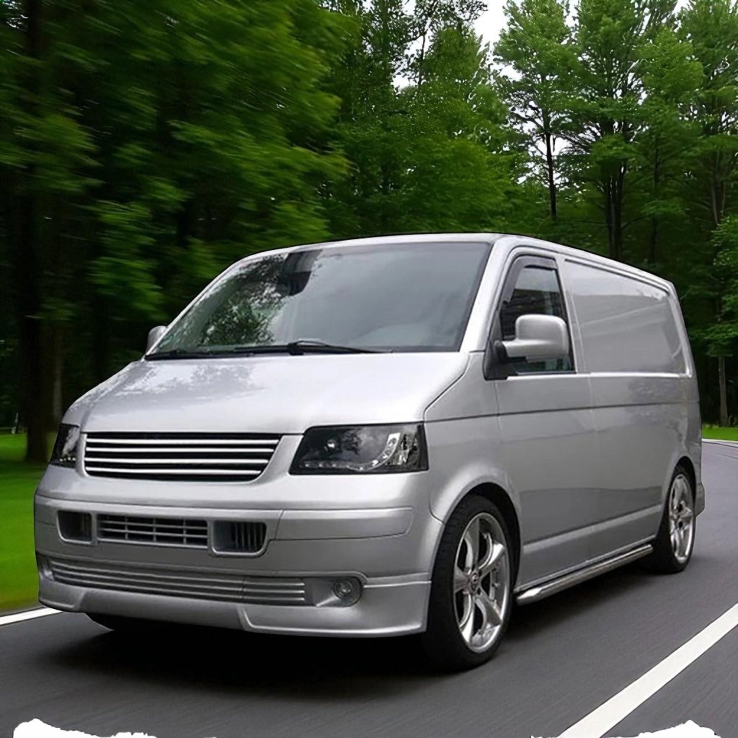 💫Faro Anteriore per VW Transporter T5 (2003–2009) con Luce diurna a LED 💫