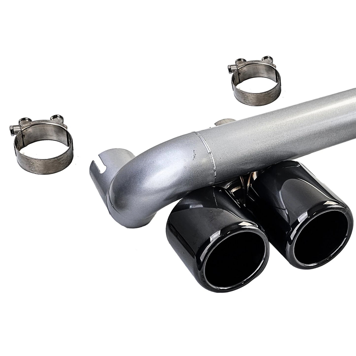 💫Diffusore Posteriore Nero Lucido + Terminali Scarico per BMW Serie 4 F32  💫
