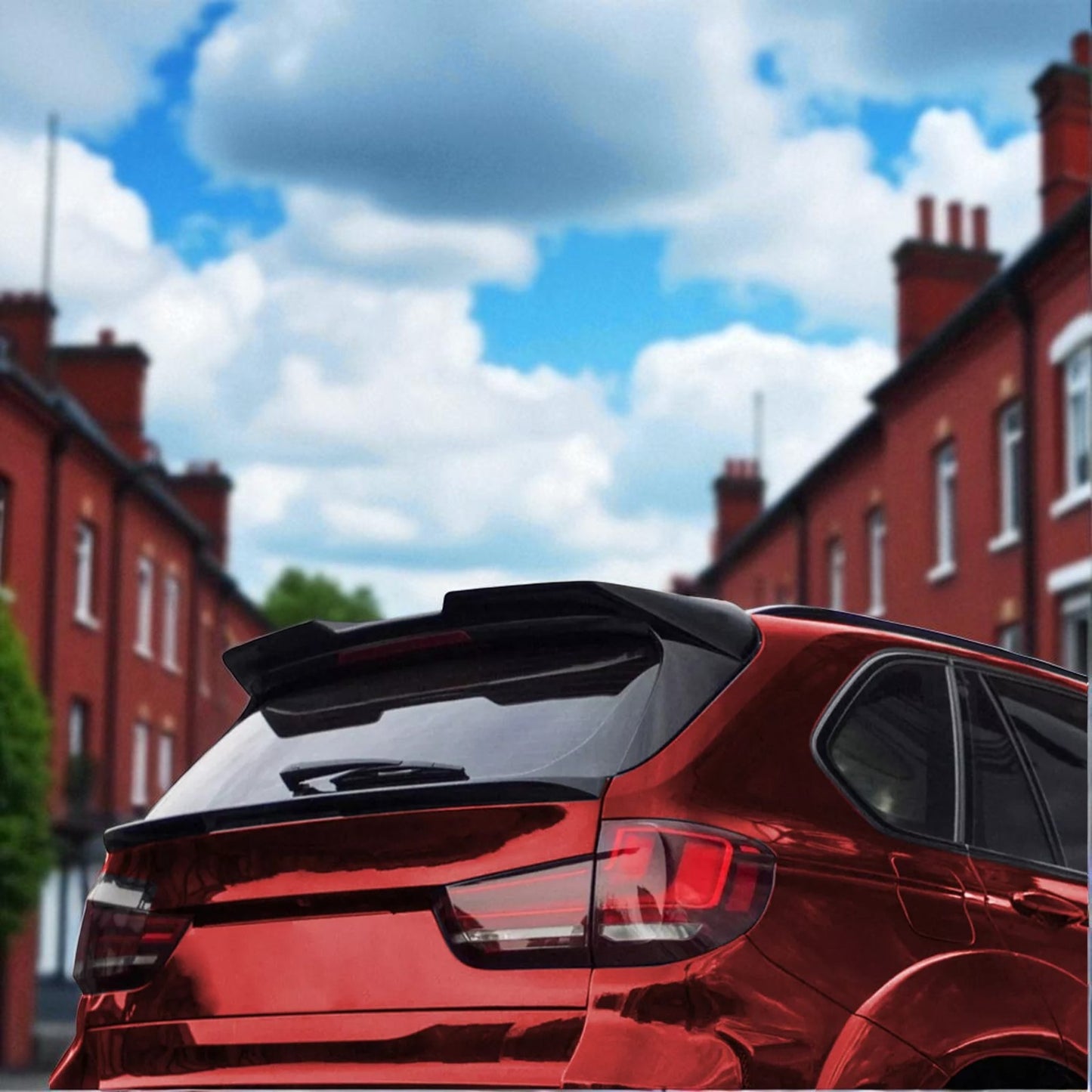 💫Spoiler Posteriore Tetto Performance Look Nero Lucido per BMW X5 F15  💫
