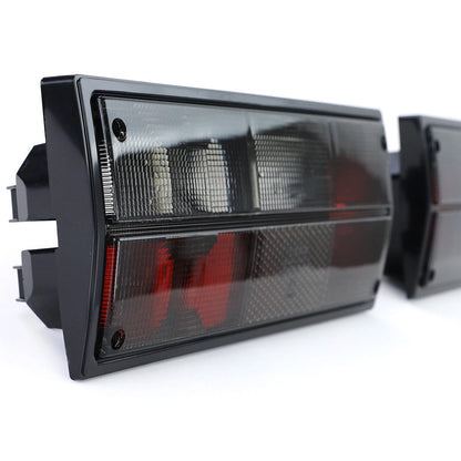 💫 Coppia Fari Posteriori Nero Fumé per VW Bus Box Transporter T3 (1979–1992)💫