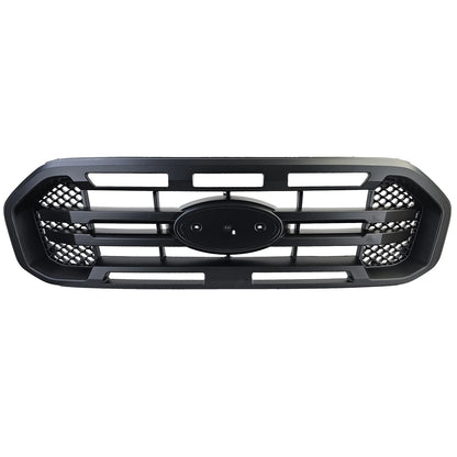 💫Calandra Sportiva Nera con Doppia Barra per Ford Ranger T8 (2019–2023)💫