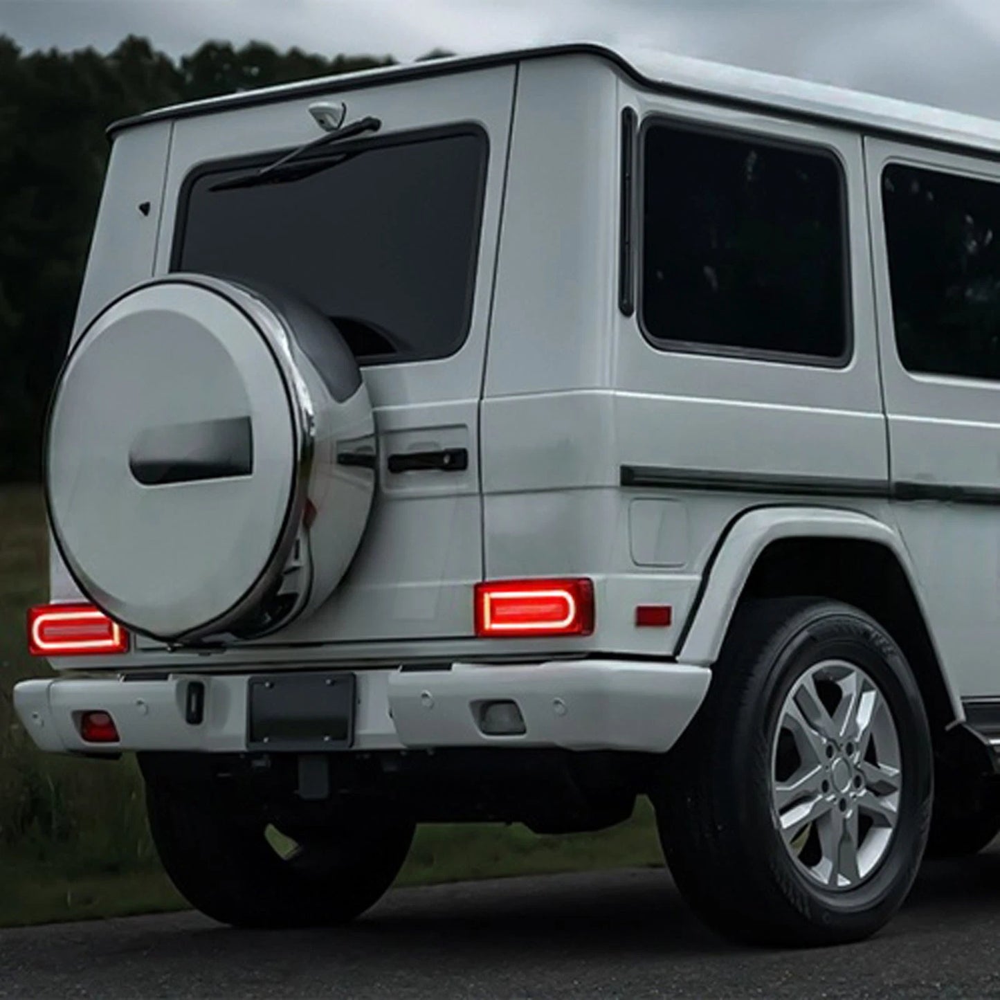 💫Fanali Posteriori LED Rosso Trasparente per Mercedes Classe G W463 (–2018)💫