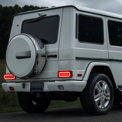 💫Fanali Posteriori LED Rosso Trasparente per Mercedes Classe G W463 (–2018)💫