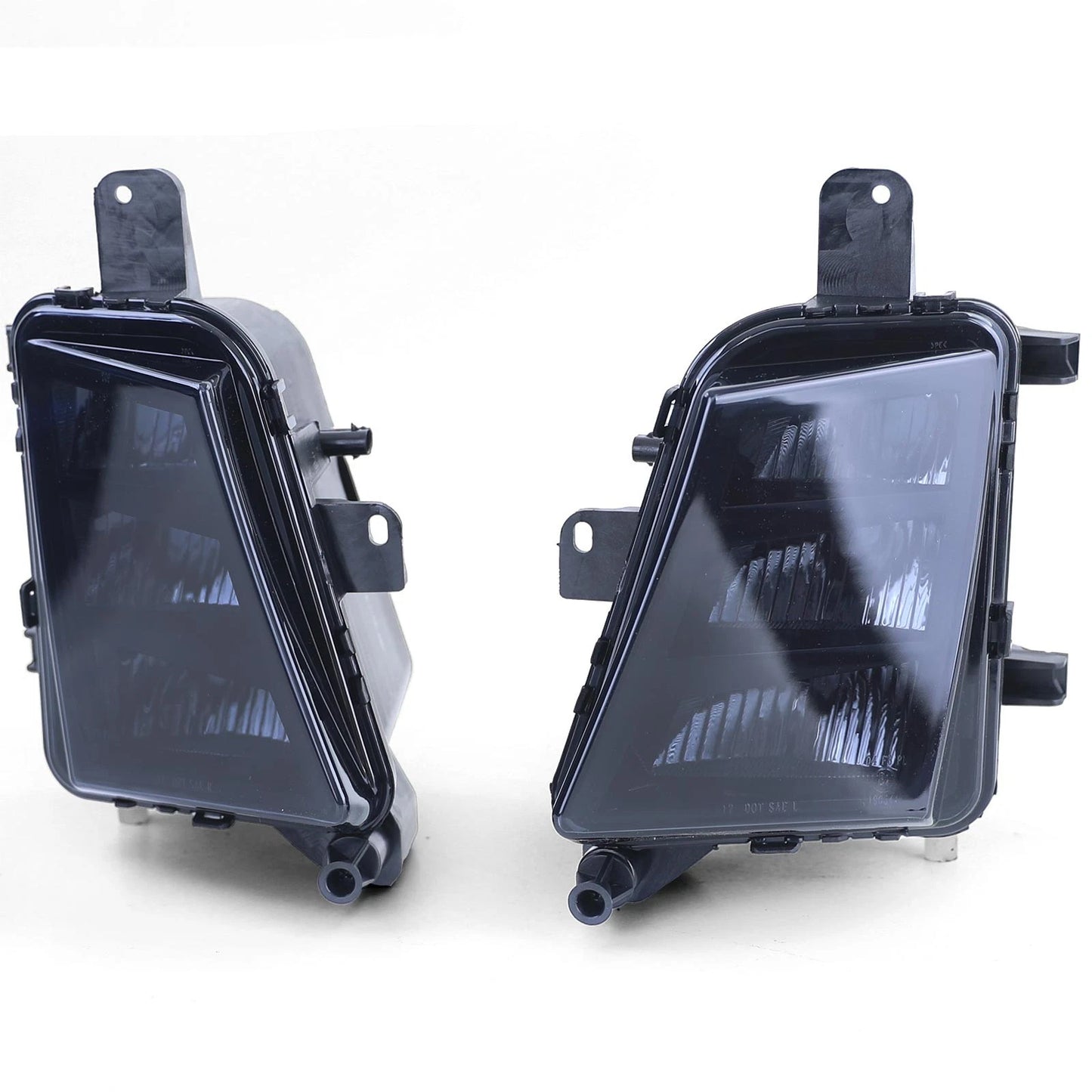 💫 Fari Fendinebbia LED Neri Fumo (Destro + Sinistro) per VW Golf 7 GTI / GTD 💫