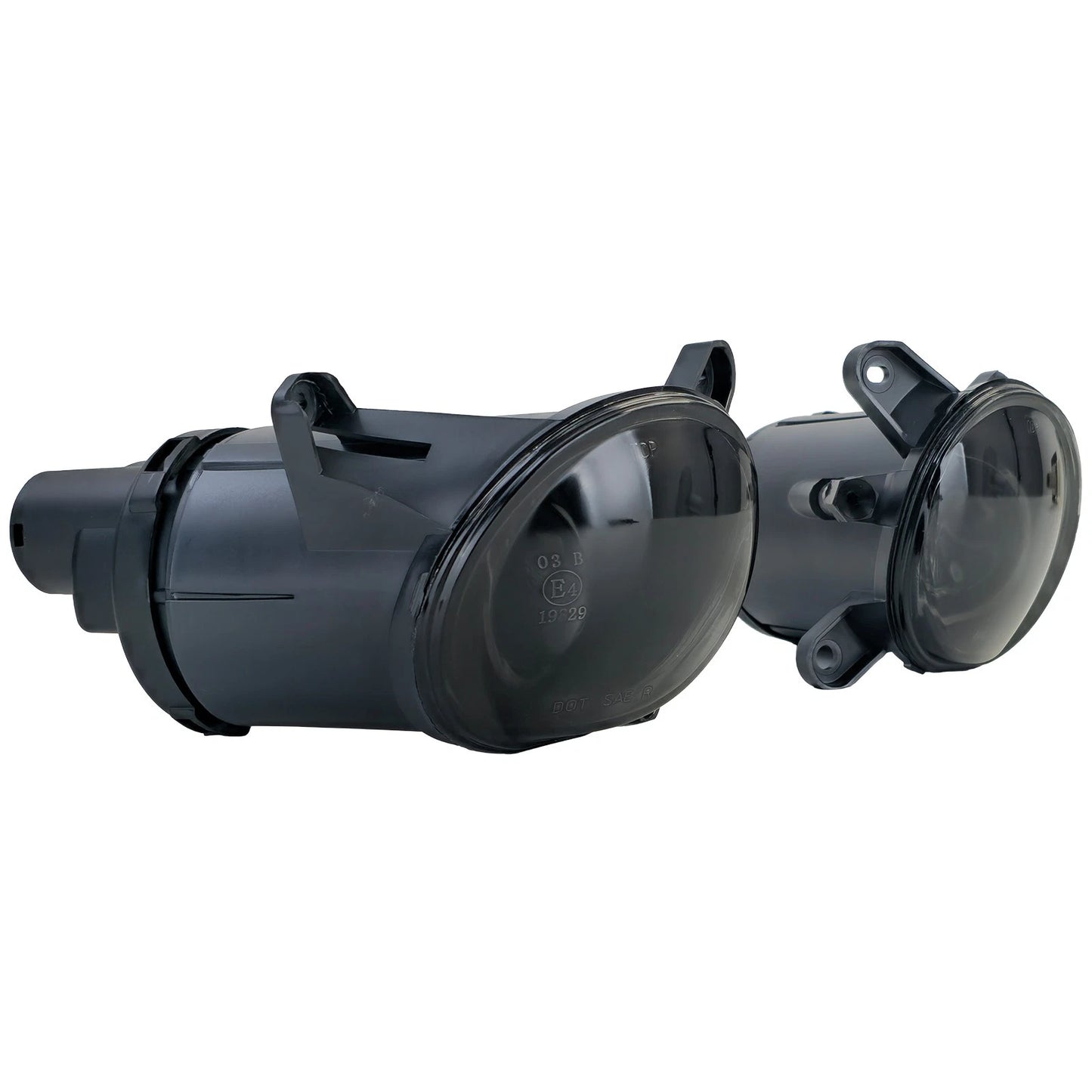 💫Set Fendinebbia in Vetro Trasparente Nero Fumo per VW Passat B5 3BG  💫