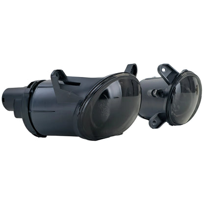 💫Set Fendinebbia in Vetro Trasparente Nero Fumo per VW Passat B5 3BG  💫