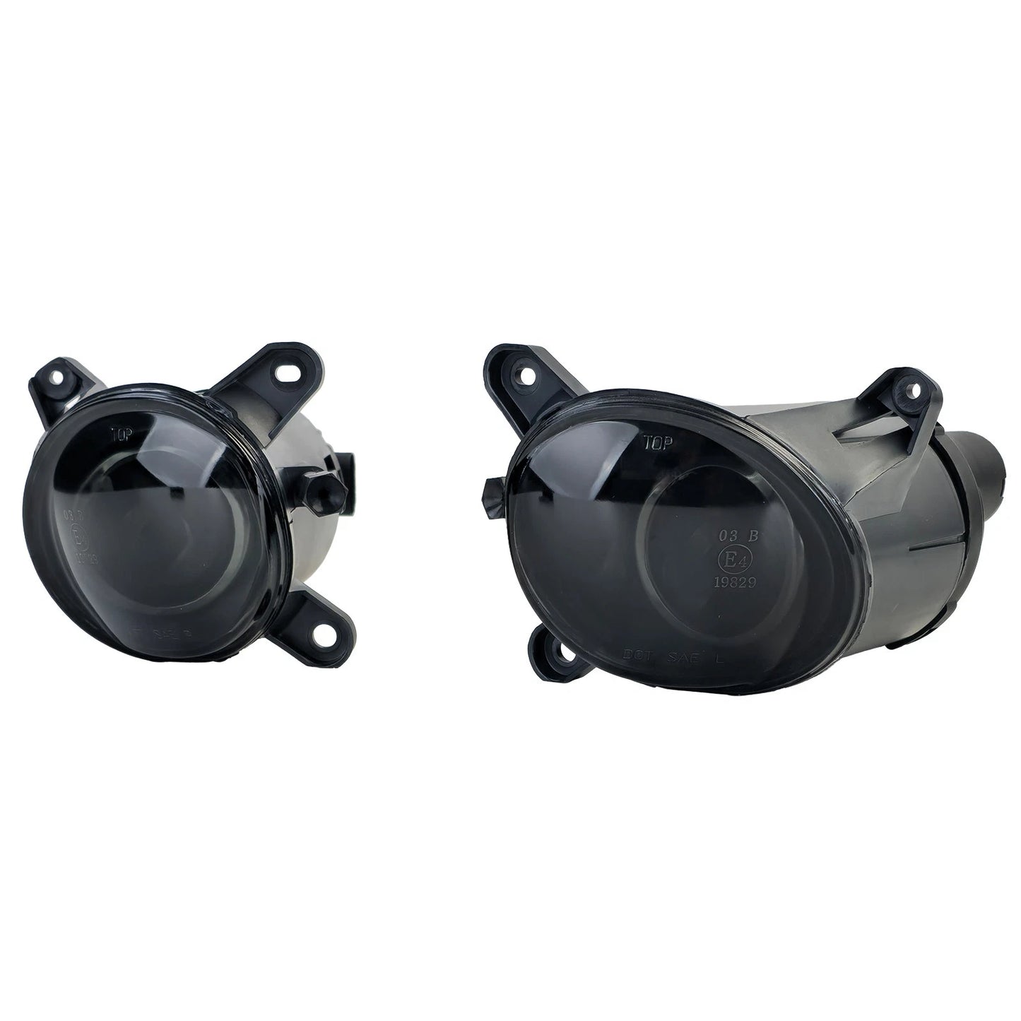 💫Set Fendinebbia in Vetro Trasparente Nero Fumo per VW Passat B5 3BG  💫