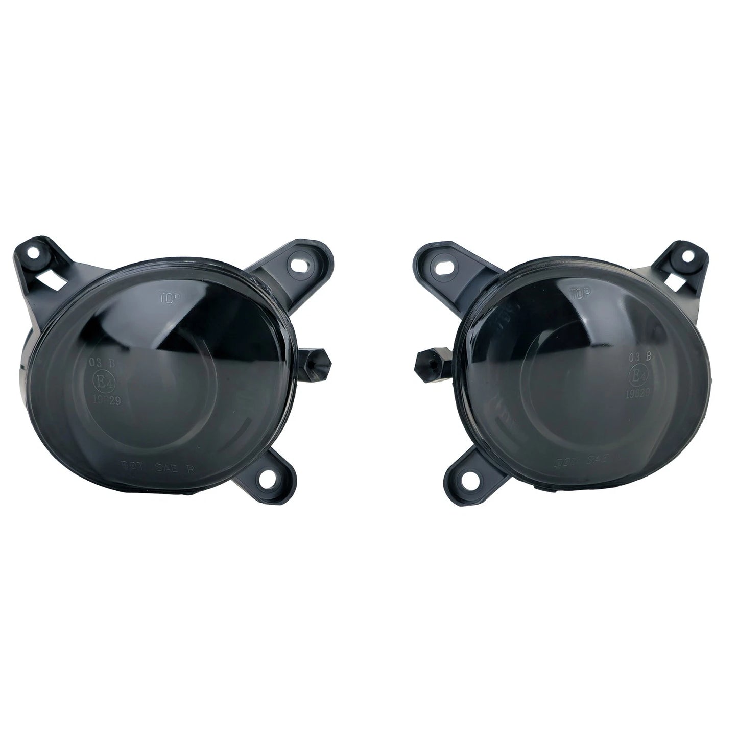 💫Set Fendinebbia in Vetro Trasparente Nero Fumo per VW Passat B5 3BG  💫