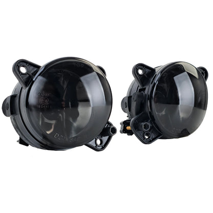 💫 Set Fendinebbia in Vetro Trasparente Nero Fumo per VW T5, Crafter, Polo 9N3💫