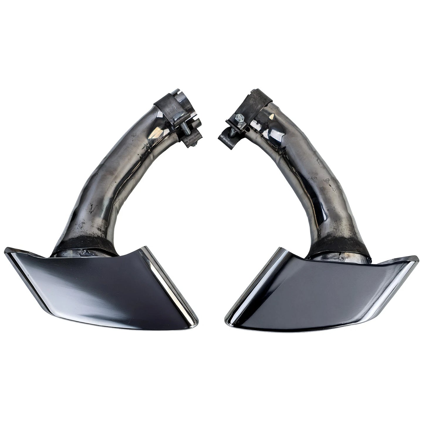 💫Terminali di Scarico Quadrati M50 Look in Acciaio Inossidabile per BMW X6💫