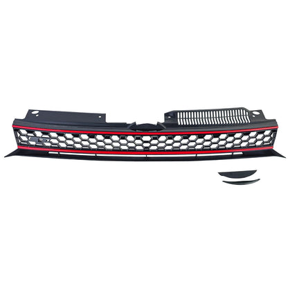 💫 Griglia Anteriore Nido d’Ape Sport Look Senza Stemma per VW Golf 6 / GTI💫