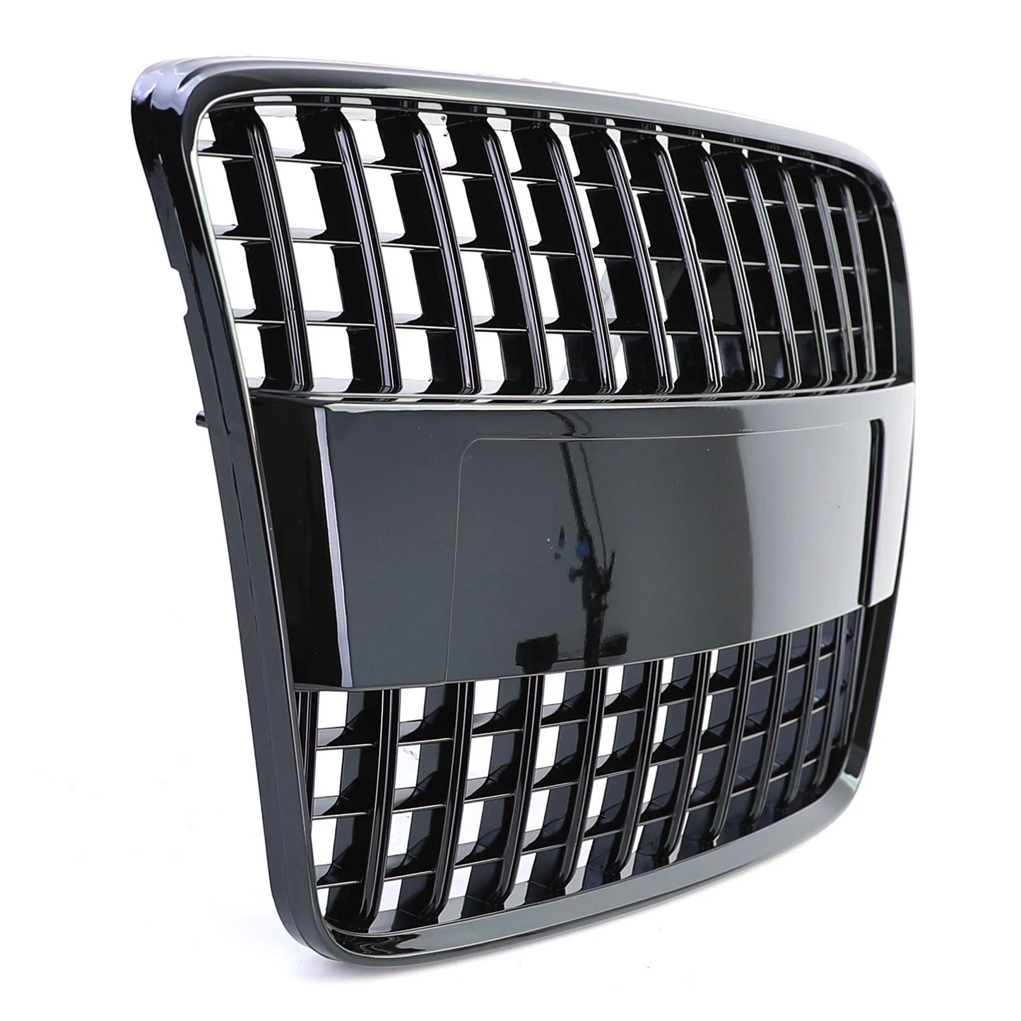 💫Griglia Sportiva a Nido d’Ape Nero Lucido Senza Emblema per Audi Q7 4L💫