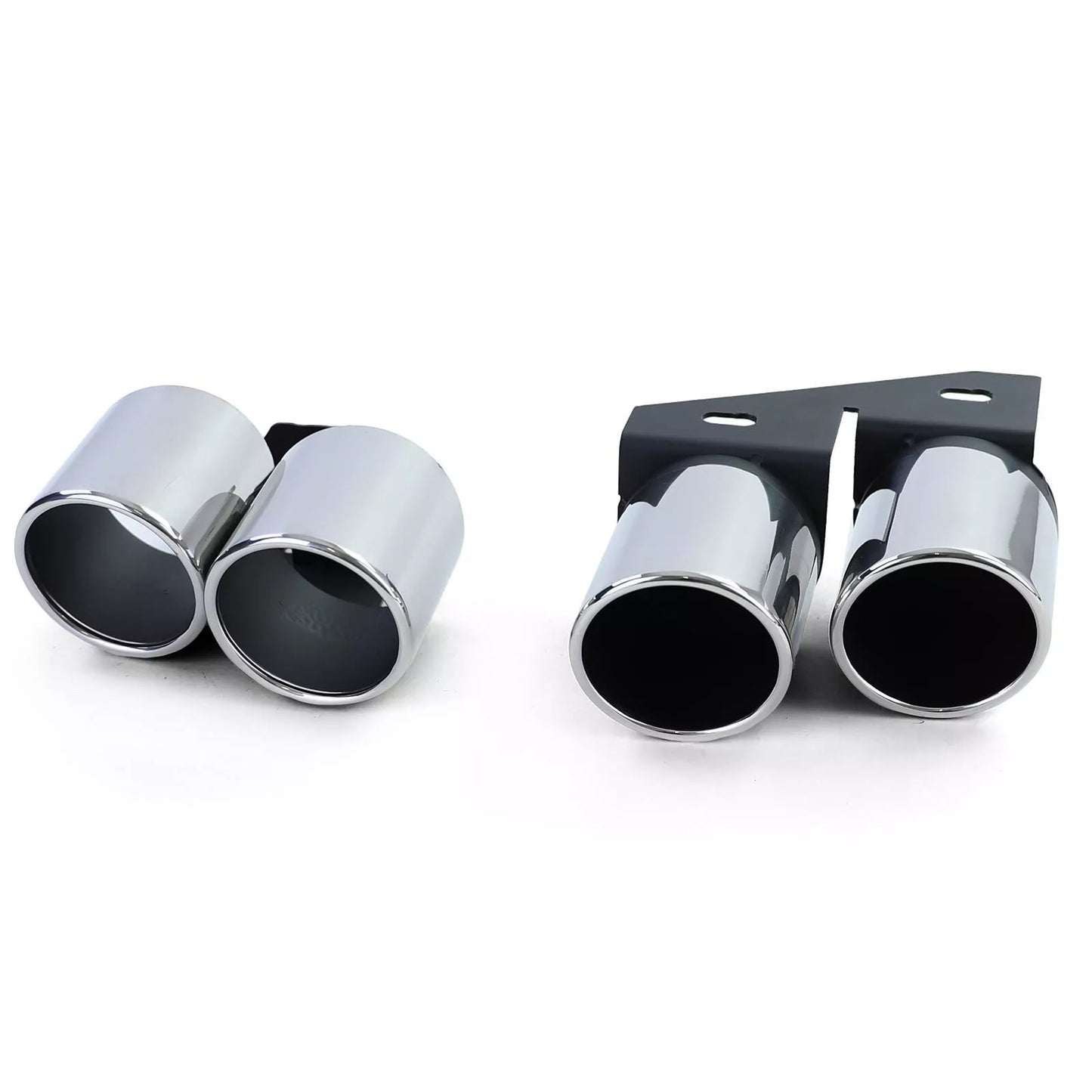 💫Terminali Scarico 4 Tubi Inox per Audi A4 B9 2.0 (dal 2015)  💫