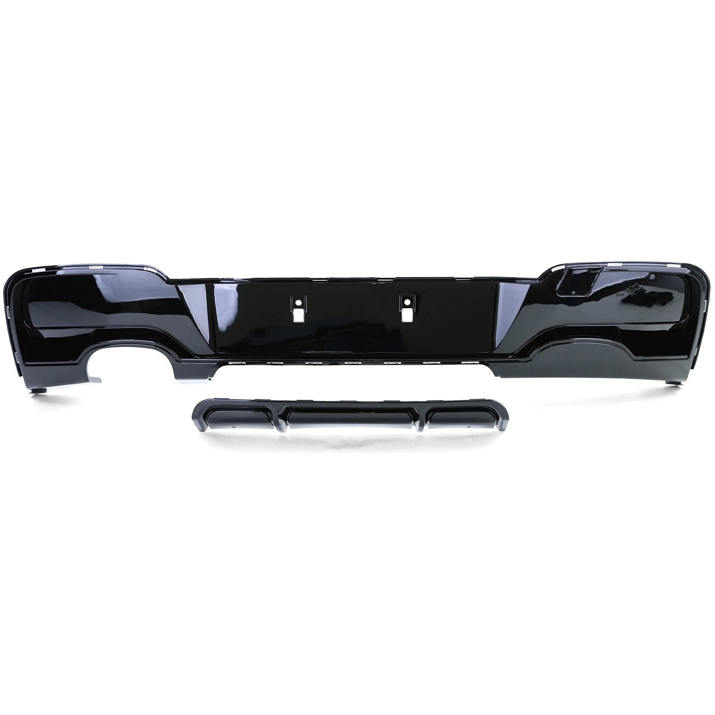 💫 Diffusore Posteriore Performance Nero Lucido per BMW Serie 1 F20💫