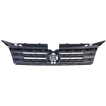 💫Griglia Anteriore Nera con Strisce Cromate per Volkswagen Tiguan II 💫