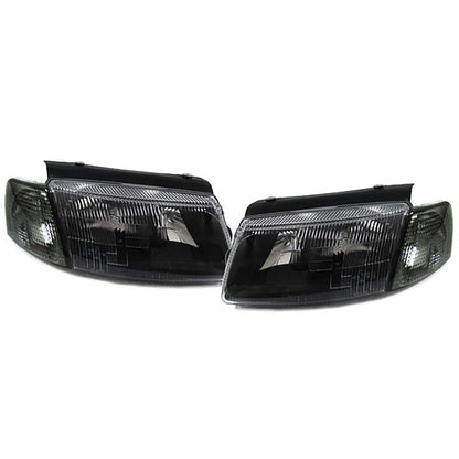 💫Fari Neri con Indicatore di Direzione per VW Passat 3B 1996–2000💫