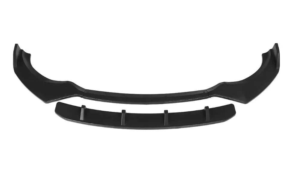 SPLITTER PARAURTI ANTERIORE PER BMW X3 G01 X4 G02 2018+ NERO LUCIDO M SPORT