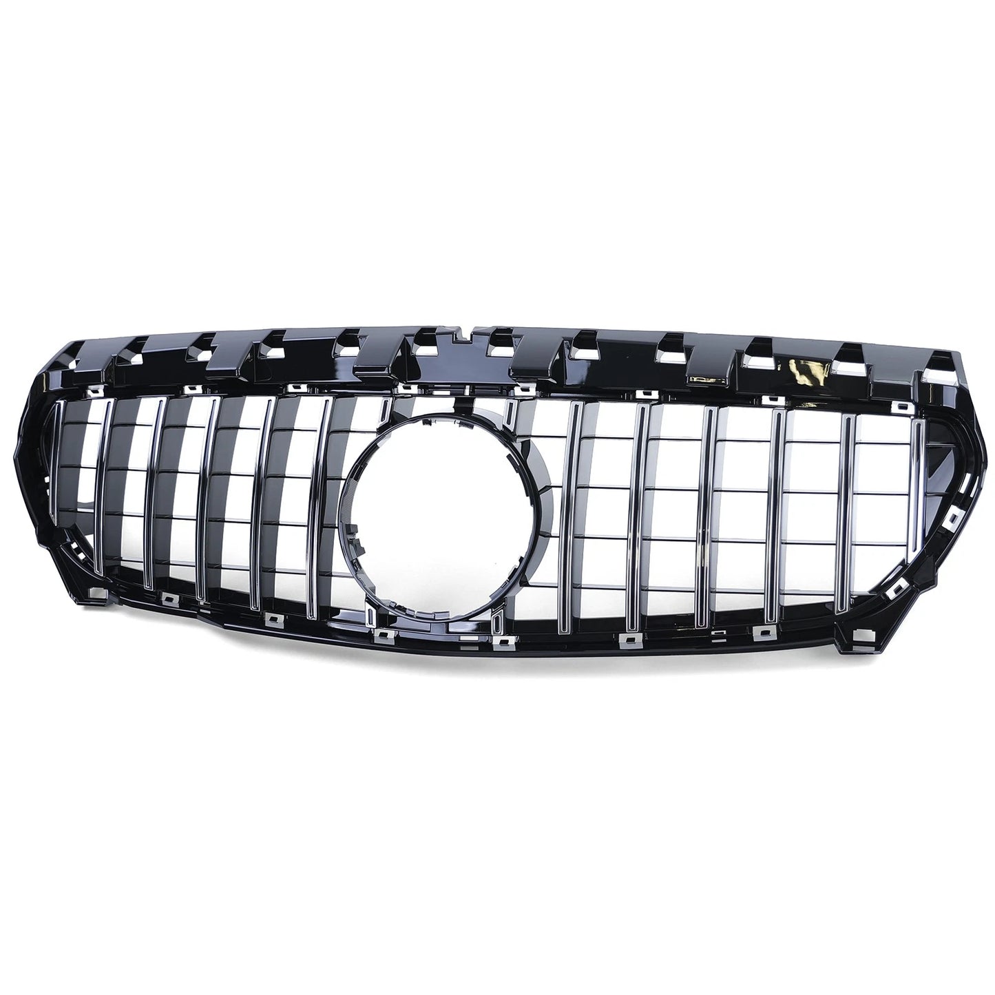 💫Calandra Sportiva Cromo Nero Lucido per Mercedes CLA C117 Prefacelift 13-16💫