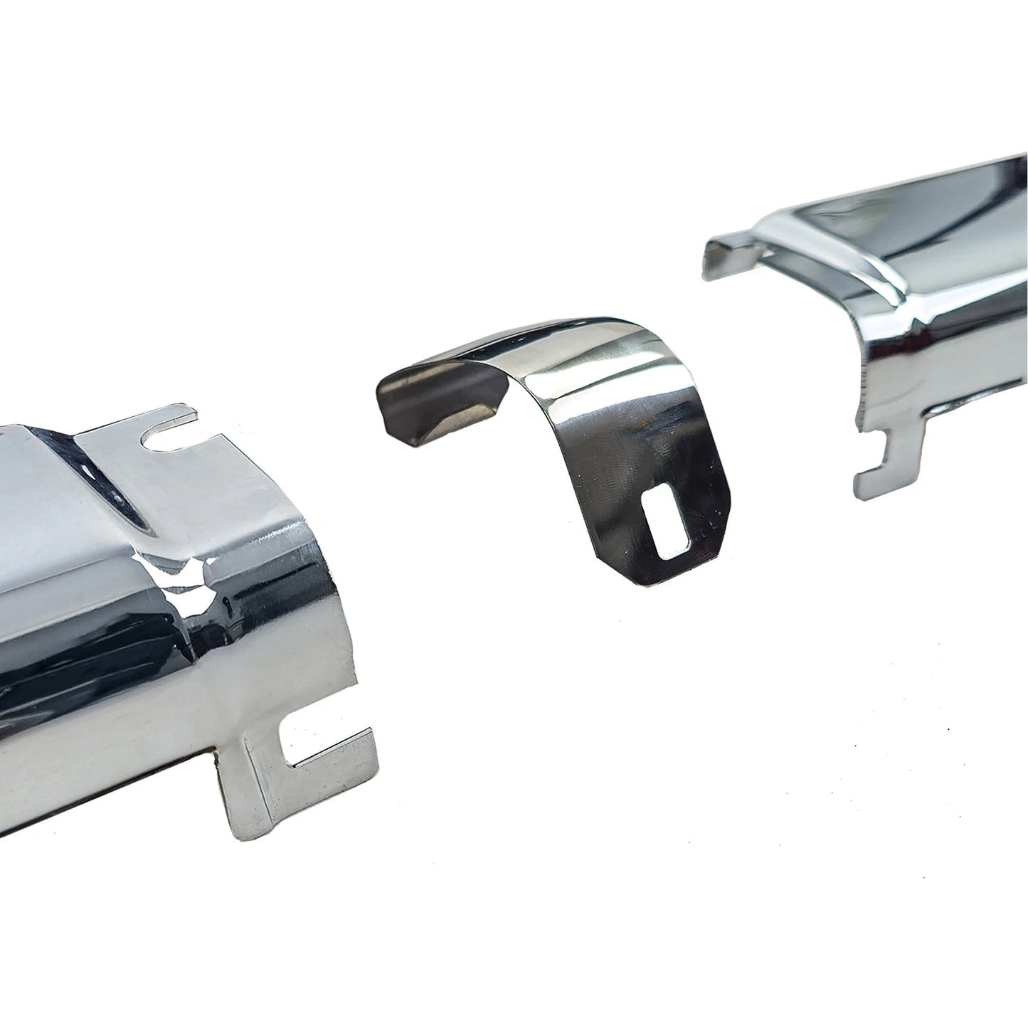 💫Finiture Cromate Paraurti Anteriore UE per Mercedes SL R107 (1971–1989)💫