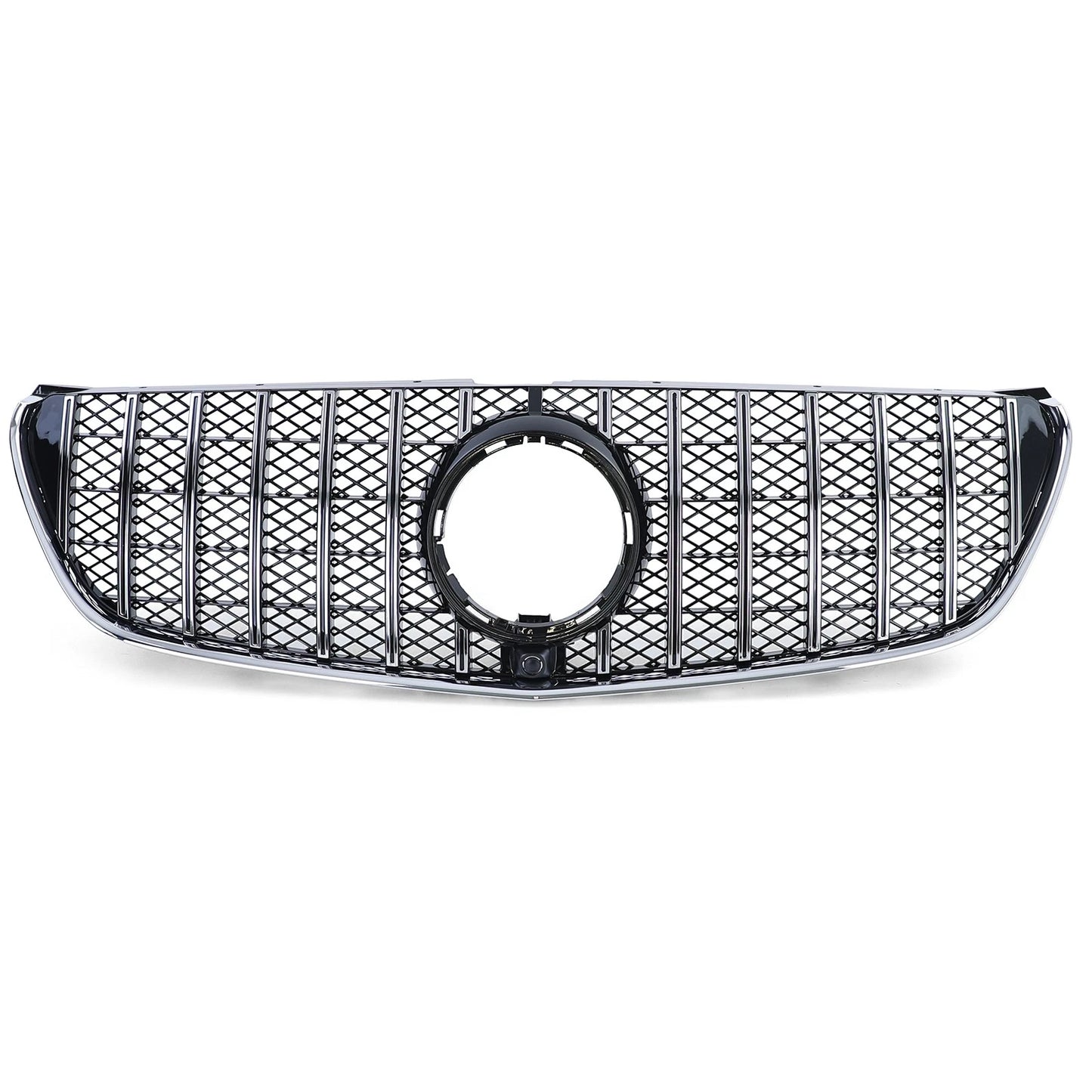 💫Griglia Sportiva Cromata Nero Lucido per Mercedes Classe V W447 (2014–2019)💫