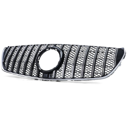 💫Griglia Sportiva Cromata Nero Lucido per Mercedes Classe V W447 (2014–2019)💫