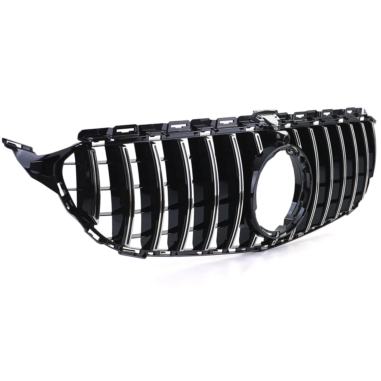 💫Griglia Sport Cromo Nero Lucido per Mercedes Classe C W205/S205 (2018–2021)💫