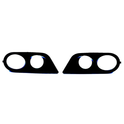 💫Coperture Paraurti/Fendinebbia Nero Lucido adatte per BMW Serie 3 E46💫