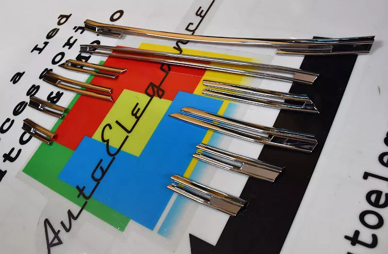 MODANATURE AUDI A3 8V 2017+ LIFT CROMATURE ADESIVE PER GRIGLIA ANTERIORE