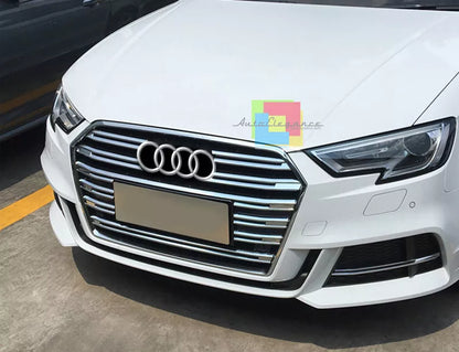 MODANATURE AUDI A3 8V 2017+ LIFT CROMATURE ADESIVE PER GRIGLIA ANTERIORE