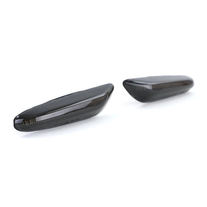 💫Indicatore di Direzione Laterale a LED Nero Fumo per BMW Serie 5 E60💫