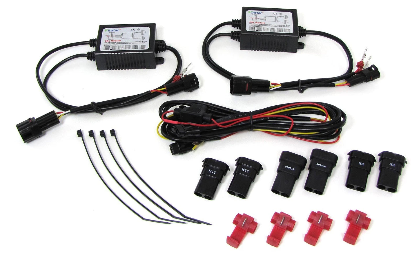 💫Fendinebbia a LED con Vetro Trasparente + DRL per Jaguar S-Type / X-Type💫
