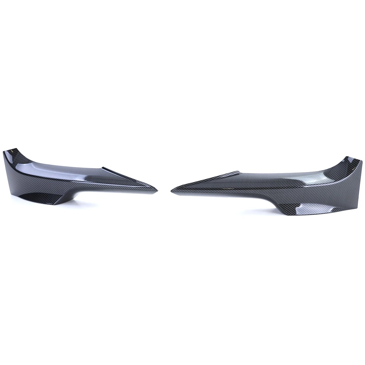 🎀Flap Anteriori Spoiler Splitter Carbon Look per BMW Serie 3 E92  2006-2010 🎀
