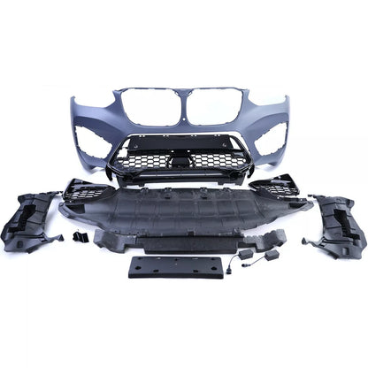 Paraurti anteriore sportivo con griglia e accessori adatto per BMW X3 G01