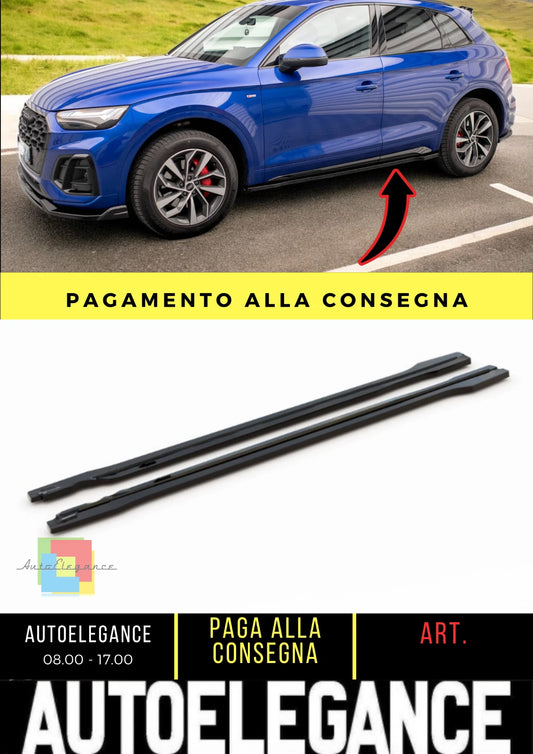 🔥Minigonne laterali adatto per Audi SQ5 /Q5 S-Line SUV/Sportback Mk2 Facelift🔥