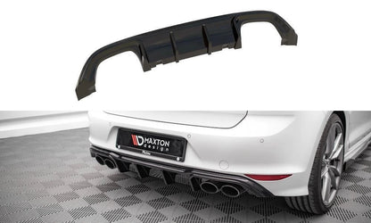 Diffusore Posteriore V.2 per VW Golf 7 R / R-Line 2012-2016 Maxton