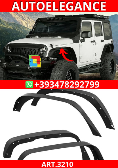 💕ART.3210 Set di razzi parafango JEEP WRANGLER 07-17💕