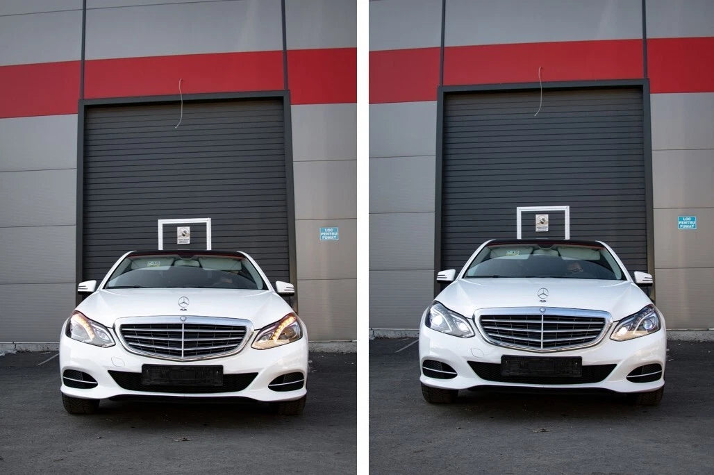 Fari LED allo xeno adatti per Mercedes Classe E W212 Facelift (2013-2016)