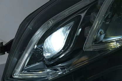 Fari LED allo xeno adatti per Mercedes Classe E W212 Facelift (2013-2016)